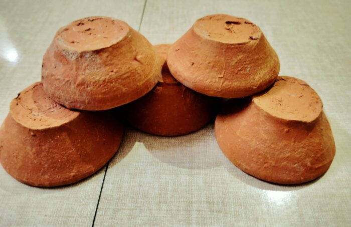 Traditional Handmade Clay Diya For Diwali, Set of 12 - Image 5