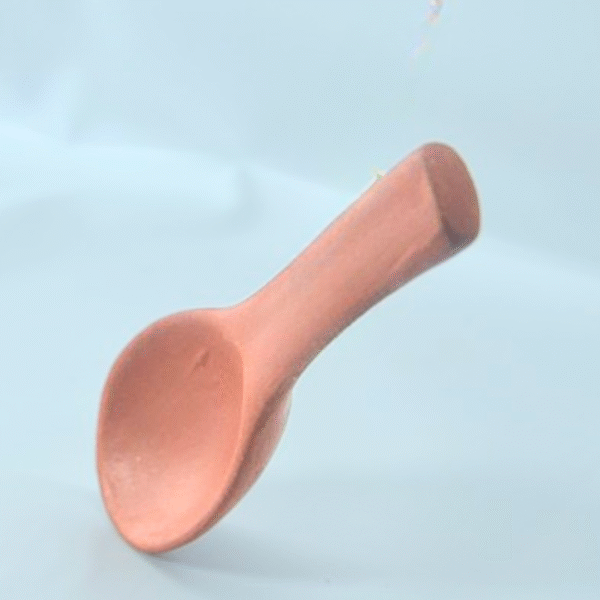 Handcrafted Clay Spoon - Image 2